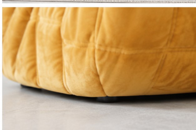 C17 Upholstered Swivel Lounge Chair - construction detail