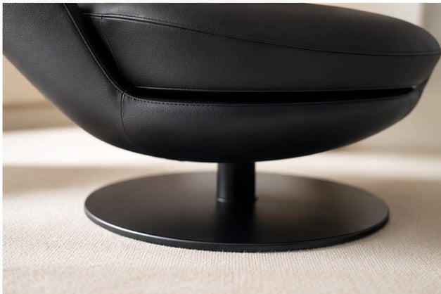 C18 Upholstered Swivel Lounge Chair - construction detail