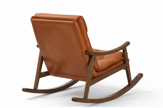 C21 Upholstered Rocking Lounge Chair - alternate product view