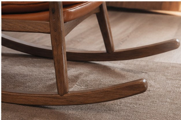 C21 Upholstered Rocking Lounge Chair - construction detail