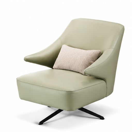 C22 Upholstered Lounge Chair - front three-quarter product view