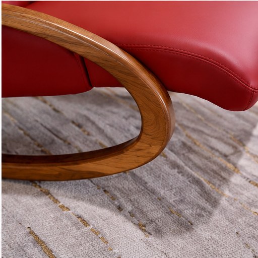 C25 Upholstered Rocking Lounge Chair - construction detail