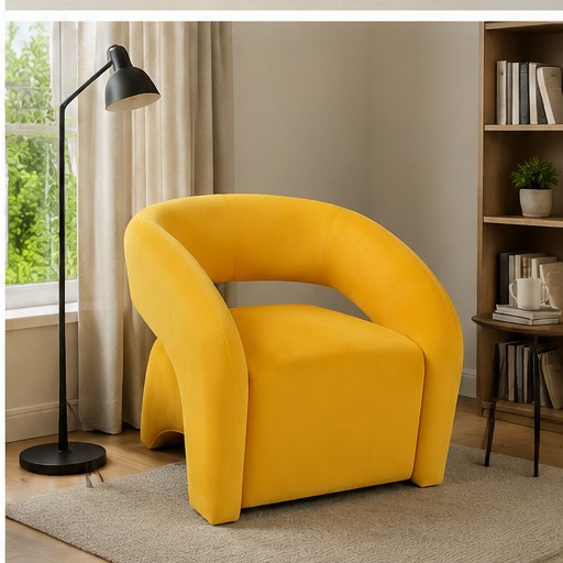 C29 Upholstered Lounge Chair - interior setting
