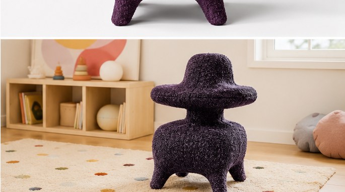 Duck-Shaped Accent Chair - interior setting