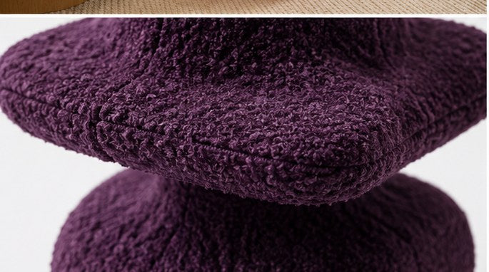 Duck-Shaped Accent Chair - upholstery detail