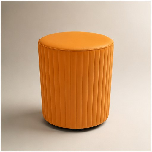 Upholstered Vanity Stool - alternate product view