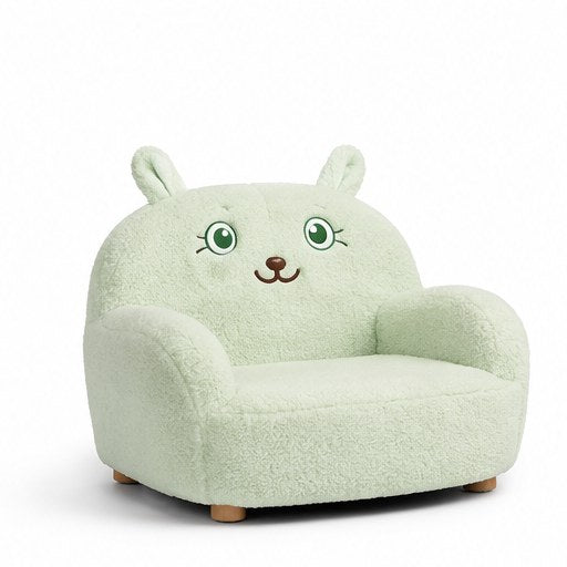 Kids Upholstered Chair - front three-quarter product view