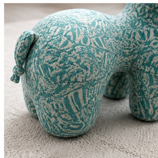 Pony-Shaped Accent Chair - construction detail