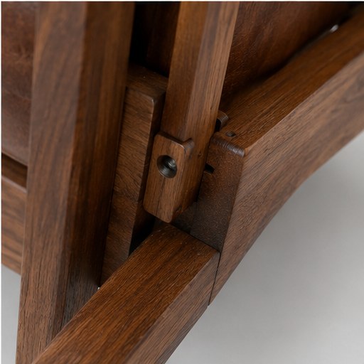 Hank Upholstered Lounge Chair - construction detail