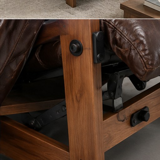 Jersey Upholstered Armchair - construction detail