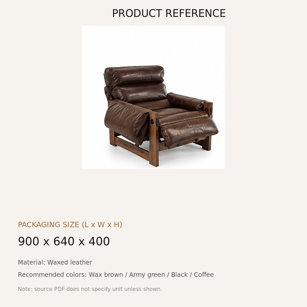 Jersey Upholstered Armchair - source dimensions and specification reference