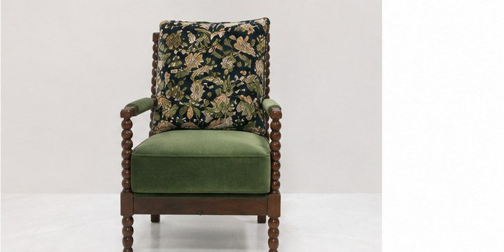 Pearl Upholstered Lounge Chair - alternate product view