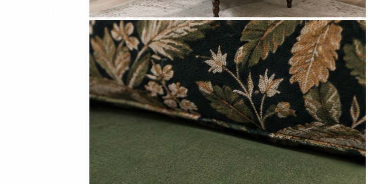 Pearl Upholstered Lounge Chair - upholstery detail