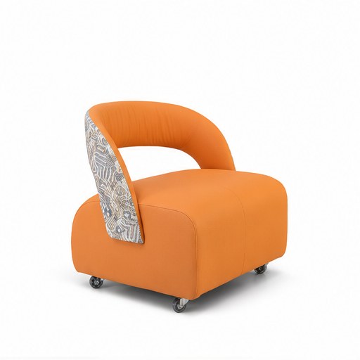 Cloud Rolling Kids Chair - front three-quarter product view