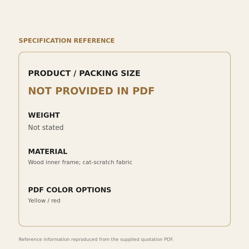 Drawstring Pouf Ottoman - source dimensions and specification reference