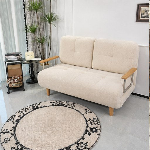 Convertible Folding Sofa in a realistic lifestyle setting