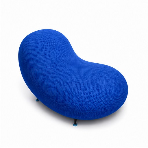 Peanut Sculptural Lounge Chair - alternate product view