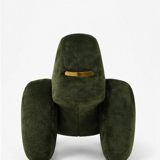 Sculptural Foam Lounge Chair - alternate product view