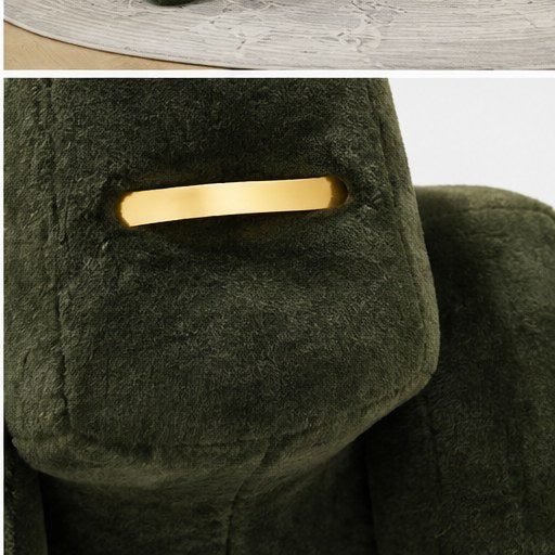 Sculptural Foam Lounge Chair - construction detail
