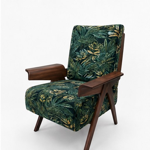 Bird Upholstered Accent Chair - alternate product view