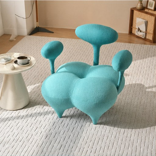 Magic Balloon Sculptural Lounge Chair in a realistic lifestyle setting