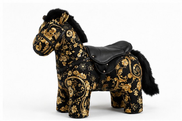 Printed Novelty Accent Chair - front three-quarter product view
